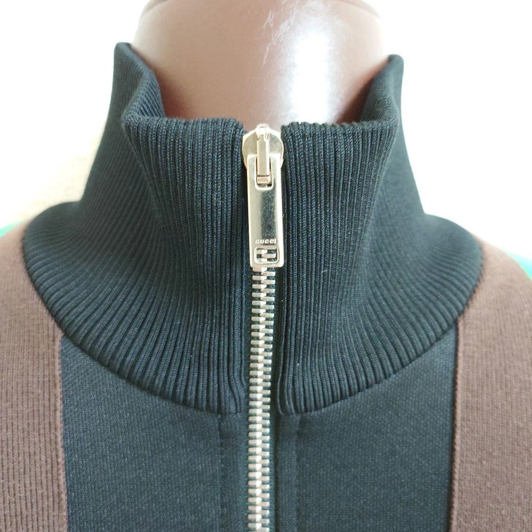 Gucci Sherry Line Blouson Zip Up Nero Tech L Usatoo