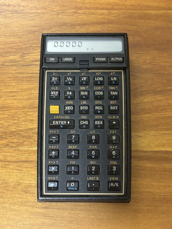 HP-41CX Scientific Calculator w/ Surveying I & Extended I/O Modules Tested