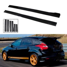 Side Skirt Extension Rocker Splitter 78.7" For Ford Fiesta ST MK5 6 Mk7 MK7.5 MO