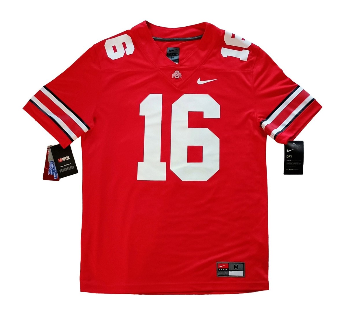 Ohio State Buckeyes #16 Jersey JT BARRETT NWT M L XL Football Nike