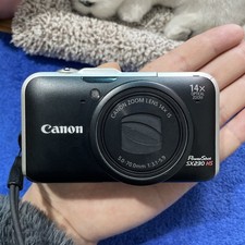 Canon PowerShot SX230 HS Digital Camera 12.1MP 14x Optical Zoom 90 New Gift