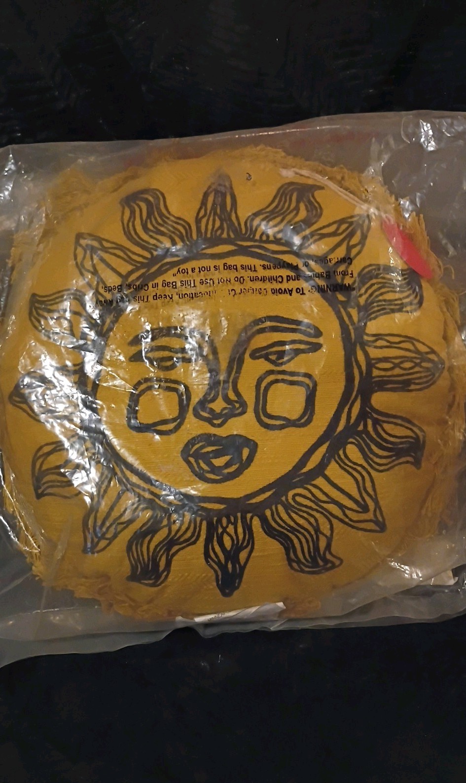 16 In Jungalo Sun Toss Pillow Decorative Pillow