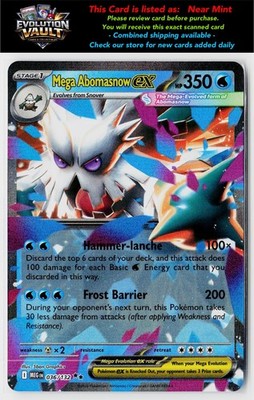 ME01: Mega Evolution #036/132 Mega Abomasnow ex