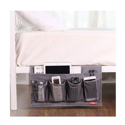 Zafit Bedside Storage Organizer - 6 Pockets, Table Cabinet Caddy for Remotes,...