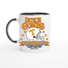 Luke Combs University of Tennessee Coffee Mug My Kinda Saturday Night Tour
