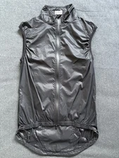 Cadence Collection Diablo Packable Cycling Wind Vest Gilet - BLACK - SMALL