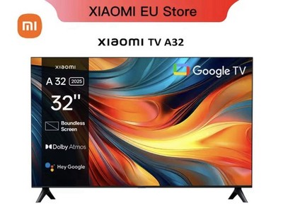 Xiaomi TV A 32 Zoll HD Smart TV Google TV Dolby Audio Metall Design