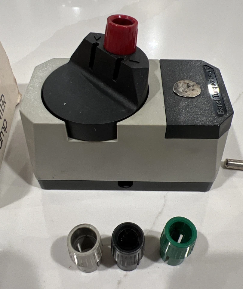 Vintage Drafting Tool, Berol Turquoise 17 Lead Pointer Pencil Sharpener in Box - Image 2 of 4