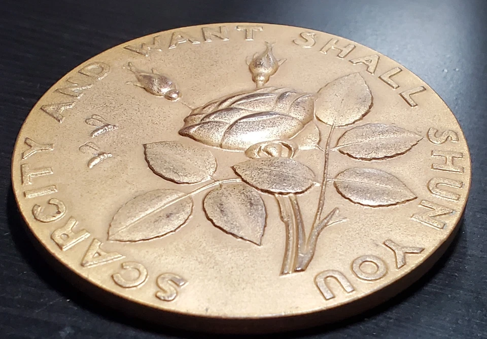 The Society of Medalists 第 20 版“Cere's Blessing”镀金奖章 1939 — 第 4/4 张图片