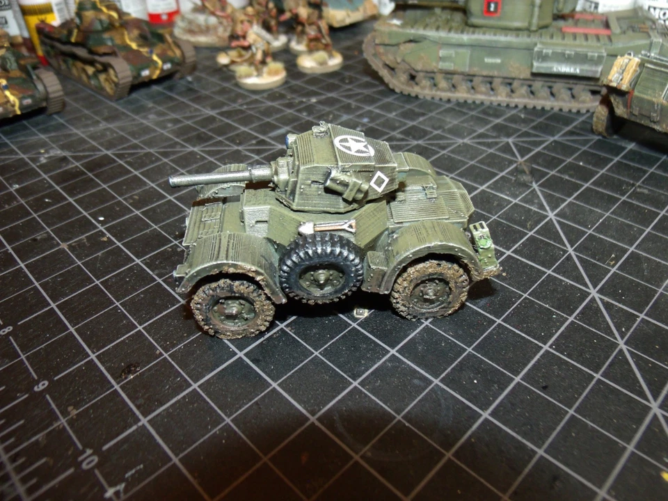 Perno de acción británico de finales de la Segunda Guerra Mundial escala 1/56 28 mm terminado a pedido Foto 4 de 4