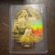 2022 Topps Fire - En Fuego Bo Bichette #EF-5 Gold Minted