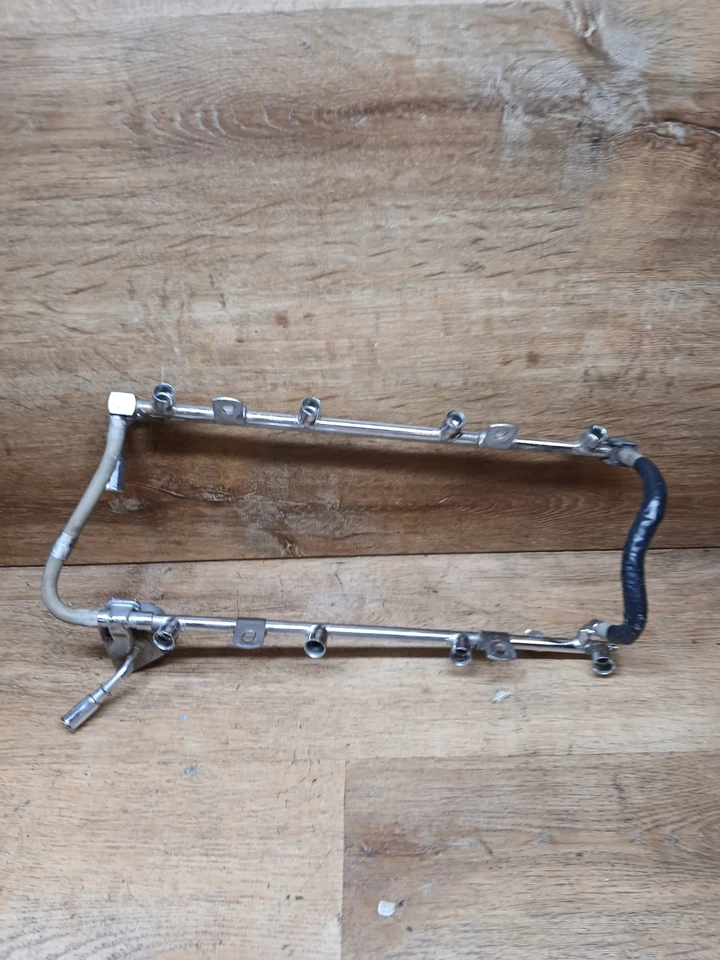 Ford F150 F250 Bronco 351 V8 1987-1993 5,8 inyector de combustible riel de inyección F2Te 9 Foto 4 de 4