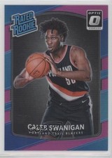 2017 Panini Donruss Optic Rated Rookie Pink Prizm 6/25 Caleb Swanigan #175 xw0