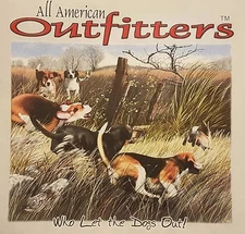 OUTFITTERS RABBIT HUNTING WALKER HOUND HUNTER #594 LONG SLEEVES SHIRT