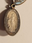 Vintage O Mary Conceived Without Sin  and Jesus with halo. double pendant — photo 6