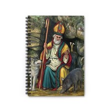 Saint Blaize Catholic Notebook Blessing of Throats Confirmation Prayer Journal
