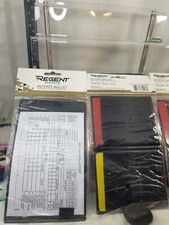 1 Regent Sports Referee Wallet with Red and Yellow Penalty Cards Soccer Futball