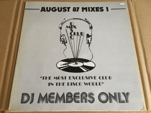 DMC August 87 Mixe 1 & 2 Elvis Mix/verschiedene Künstler Zusammenstellung Promo 12"" EX - Bild 1 von 6