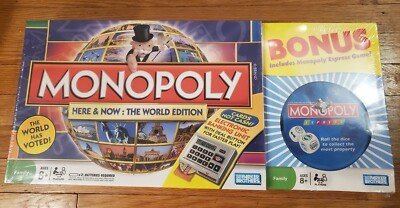 MONOPOLY Here & Now: The World Edition ELECTRONIC BANKING Unit NEW & SEALED 2008