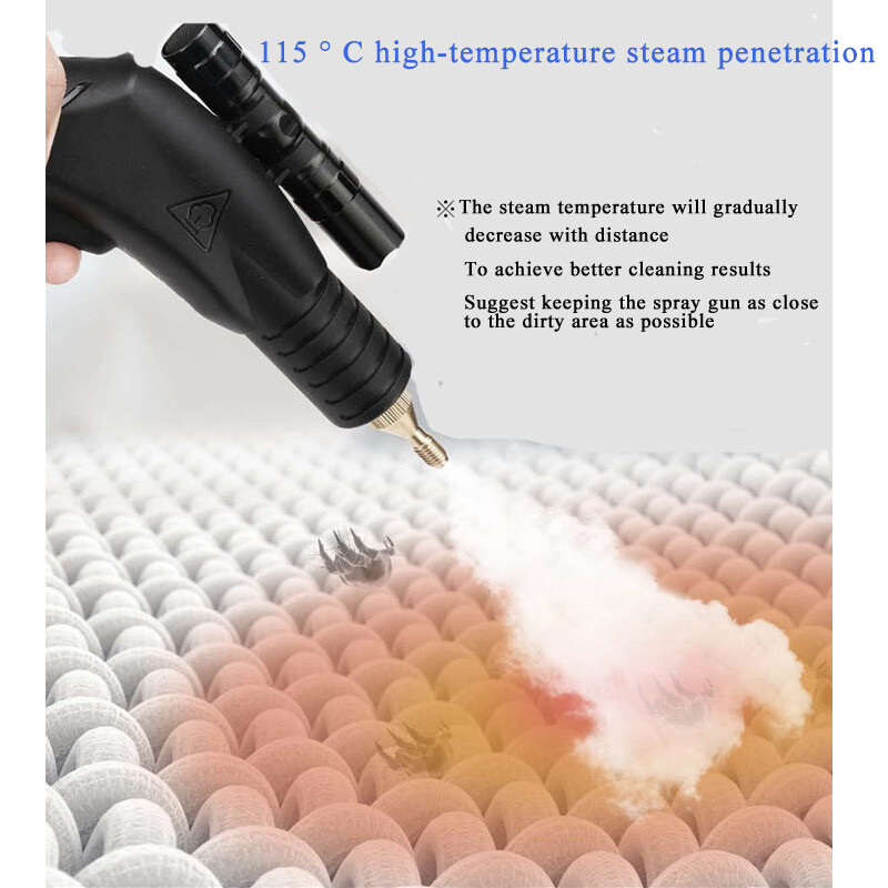 220V 3KW Home Kitchen Car Upholstery Cleaning Machine Commercial Steam