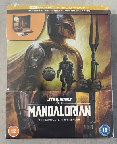 STAR WARS The MANDALORIAN Complete Series Season 1+2+3 4k Ultra HD + Blu Ray UK - Picture 2 of 9