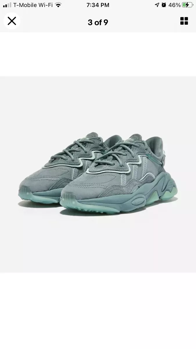 Adidas OZWEEGO Vapour Steel Mens Size 9.5 Sku FZ1961 Green MSRP 199.99
