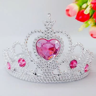 Queen Princess Fancy Girls Kids Crystal Rhinestone Party Tiara Crown Headband