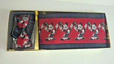 Balancine The Tie Works Formal Mickey Mouse Cummerbund and Bow Tie Set