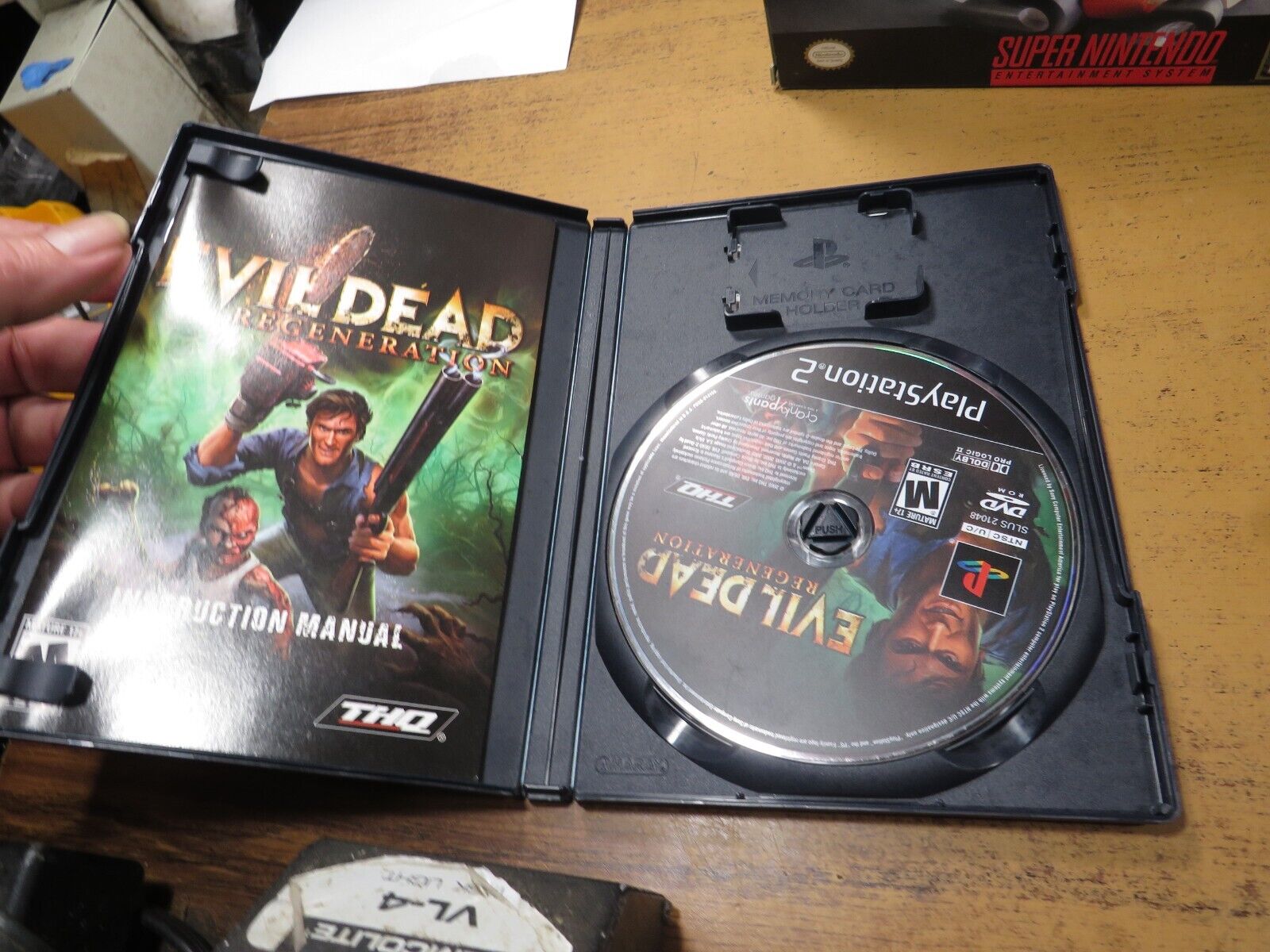 PlayStation 2 PS2 Game Evil Dead Regeneration CIB Complete In Box Excellent  Cond 752919460702