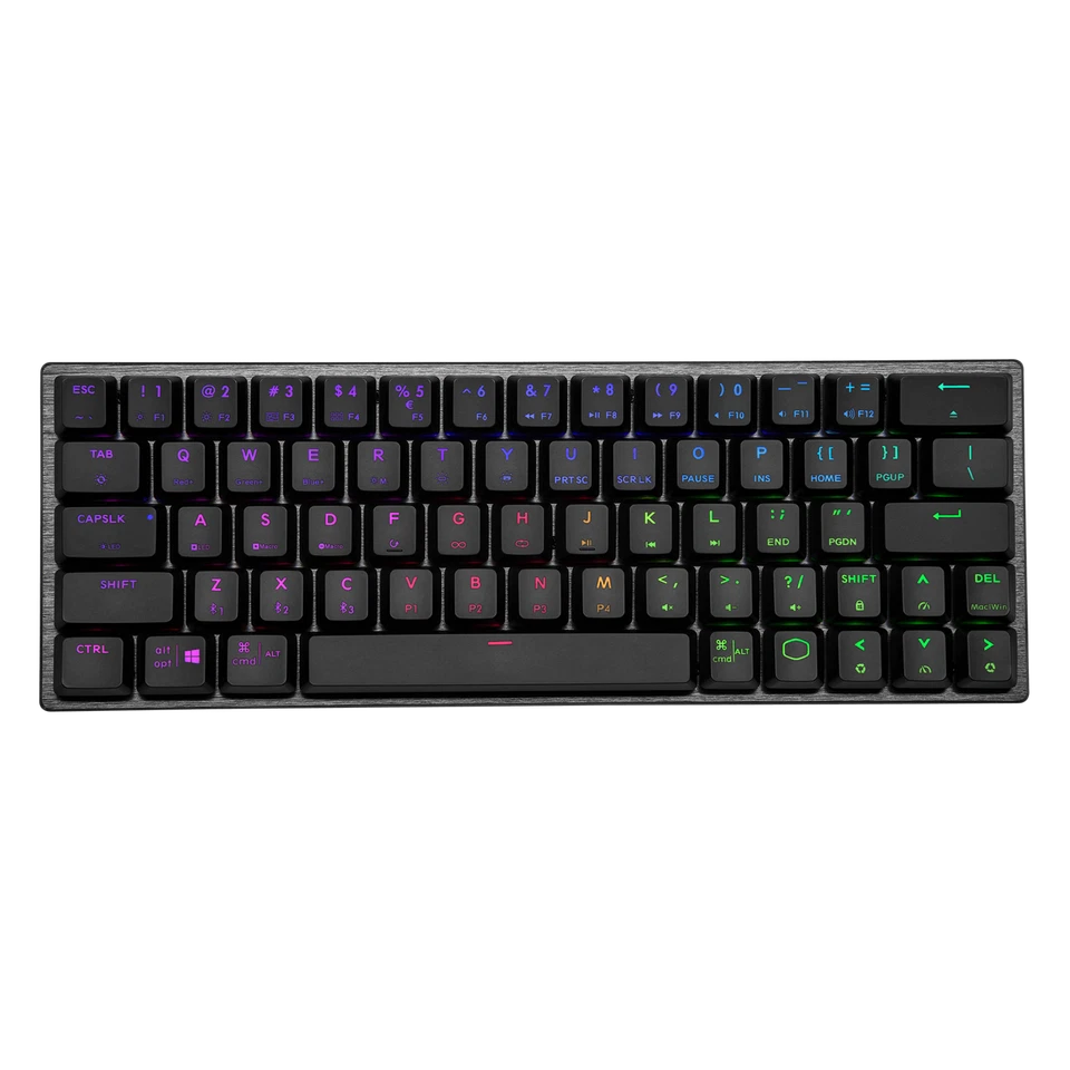 Cooler Master SK622 Black Keyboard RGB LED Low Profile Mechanical Switch Blue - Image 2 of 4