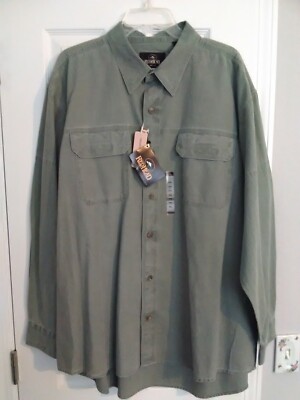 Redhead green long-sleeved heavy duty shirt, never worn has tags, 2XL