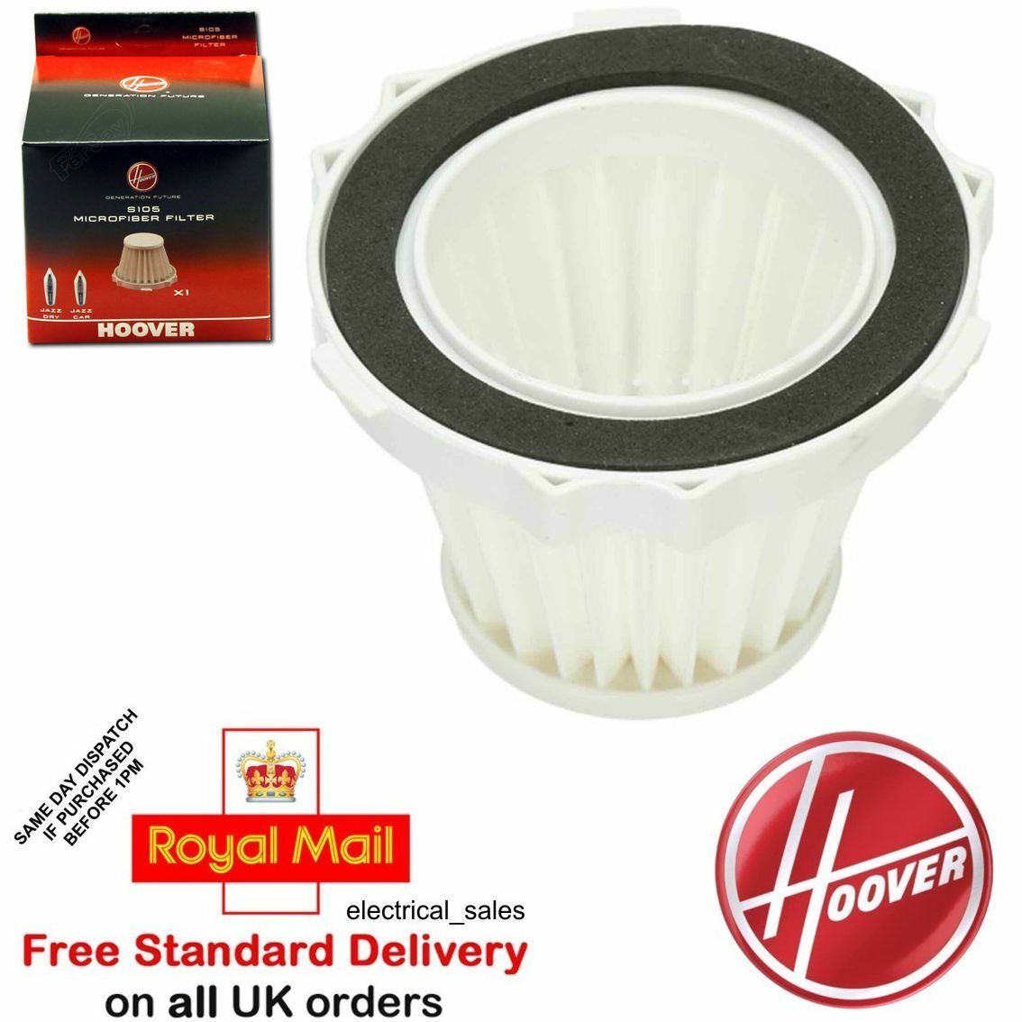 hoover filter smells