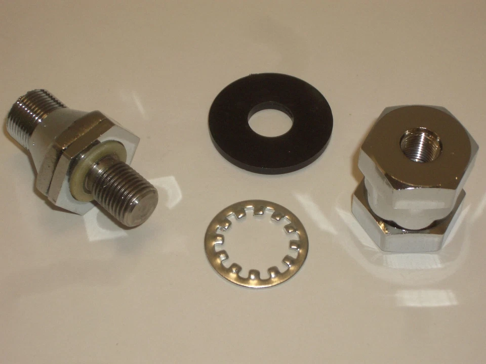 MONTAJE ANTENA PERNO GRANDE WORKMAN SS750DH RESISTENTE ALTA POTENCIA 3/8-24 con SO-239 Foto 4 de 4