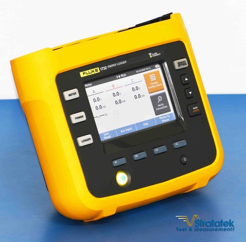Fluke 1732 Energy Logger 3 Phase PQA 1500A CTs NIST Calibrated - Picture 4 of 9