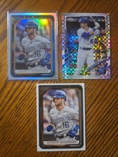 Andrew Benintendi - 2021 Topps Gallery Blue Foil #/75 + Base + X-Fractor #/99