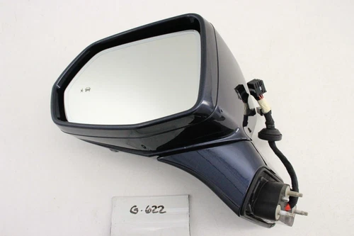New OEM GM LH Power Fold Door Mirror 2017-2019 Cadillac XT5 Camera Blue 84505618