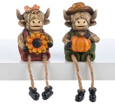 Sunflower Wishes - Sunflower Cow Shelfsitters