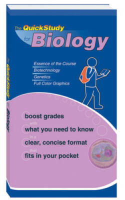 Biology (Quickstudy Books) - Cards By BarCharts, Inc. - GOOD