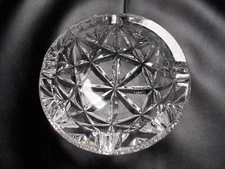 Vintage Clear Glass Ashtray (2)