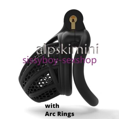 classics NEW 3D Print Design Breathable Cage Rings Male Chastity Device cage