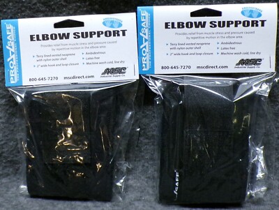 Lot of 2 Pro-Safe Elbow Support M 10''-11''