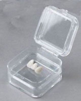 100 Pillow Boxes For Your Dental Lab Crowns 2'' x 2'' (bx1000x100)