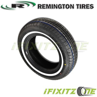 1 Remington LX Touring 155/80R13 79S Tires, WW White Wall, All Season ...