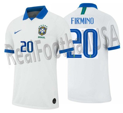 NIKE ROBERTO FIRMINO BRAZIL AWAY JERSEY COPA AMERICA 2019