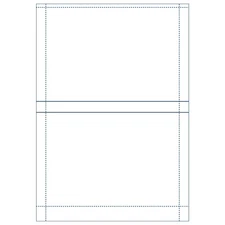 100 Pack Glossy DVD Case Inserts for Standard 14mm DVD Boxes