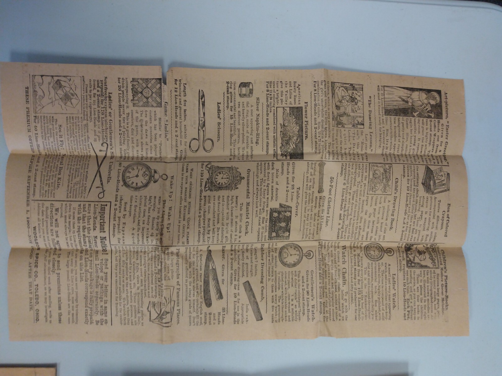 Lion Coffee Advertising Plankinton South Dakota Toledo Ohio eBay