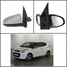 Fits Citroen C1 2014 - 2024 Complete Wing Mirror Electric Unit Passenger Side