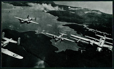 2x Foto 22x14cm - aus Album Klebereste R&uuml;ckseite - Flugzeug Aircraft Alliierte