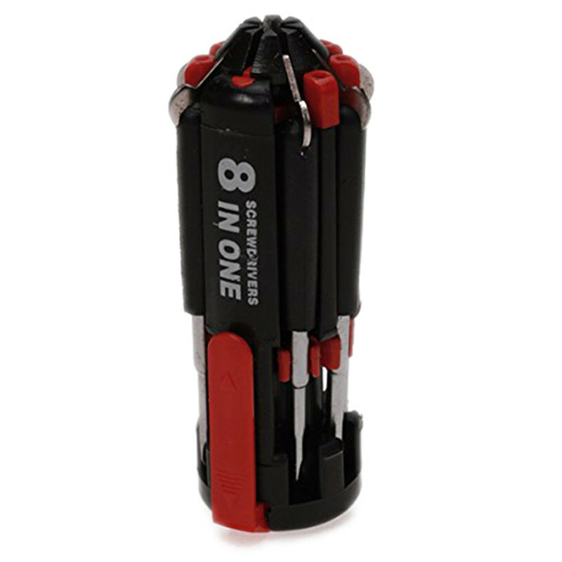 Lampa LED Taschenlampe Mit 8-in-1 Schraubendreher-Set – Kompakt, Mit Batterien