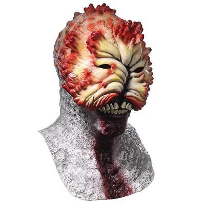 Cosplay The Last of US Clickers Spore Fungus Kids Mask Jumpsuit Halloween  Suits